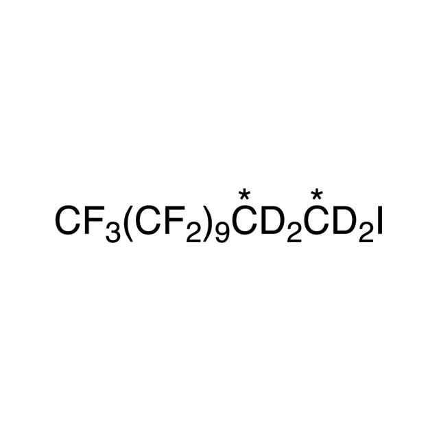 1H,1H,2H,2H-Perfluorododecyl iodide (10:2 FTI) (1,2-13C2, 99%; 1,1,2,2-D4, 98%) 50 µg/mL in acetonitrile