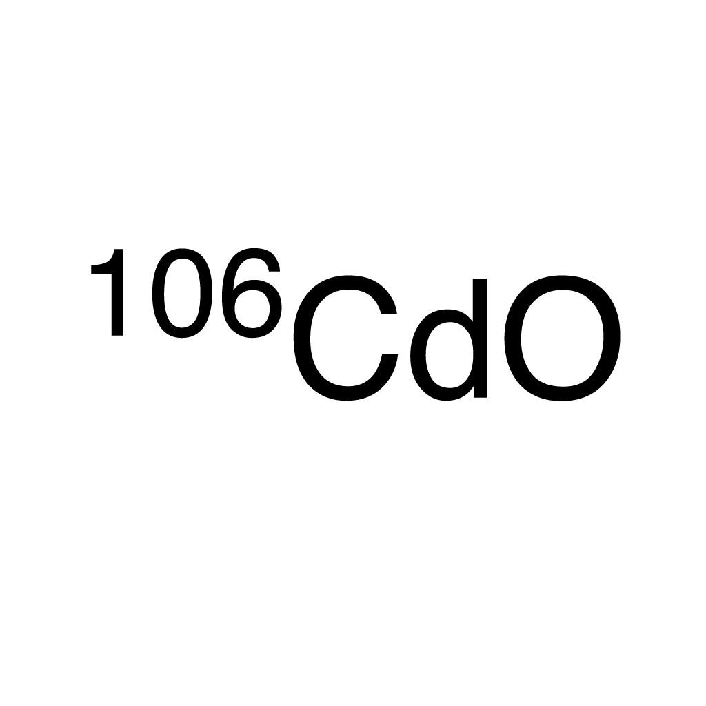 Cadmium-106 oxide (106Cd)