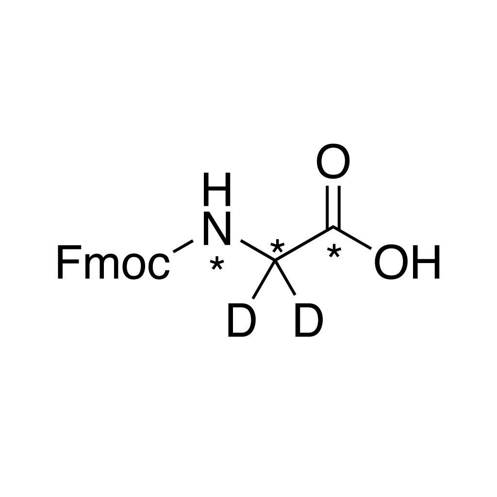Glycine-𝑁-Fmoc (13C2, 97%; 2,2-D2, 97%; 15N, 97%)