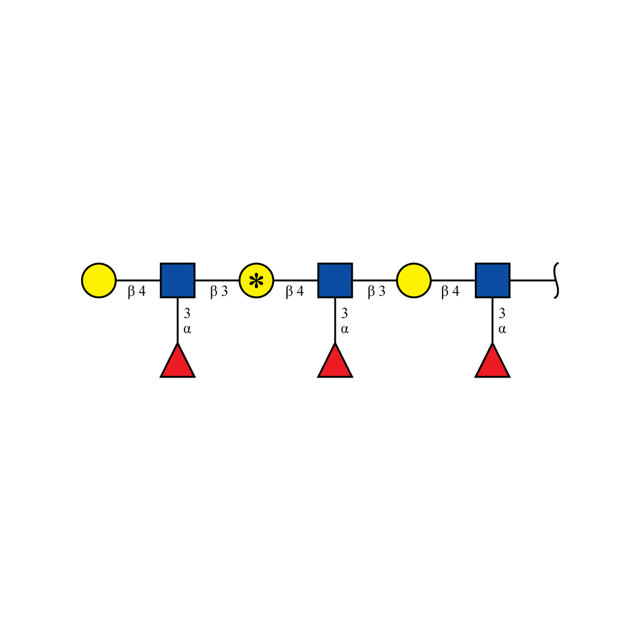 Glycan-F17 (galactose-13C6, 99%)