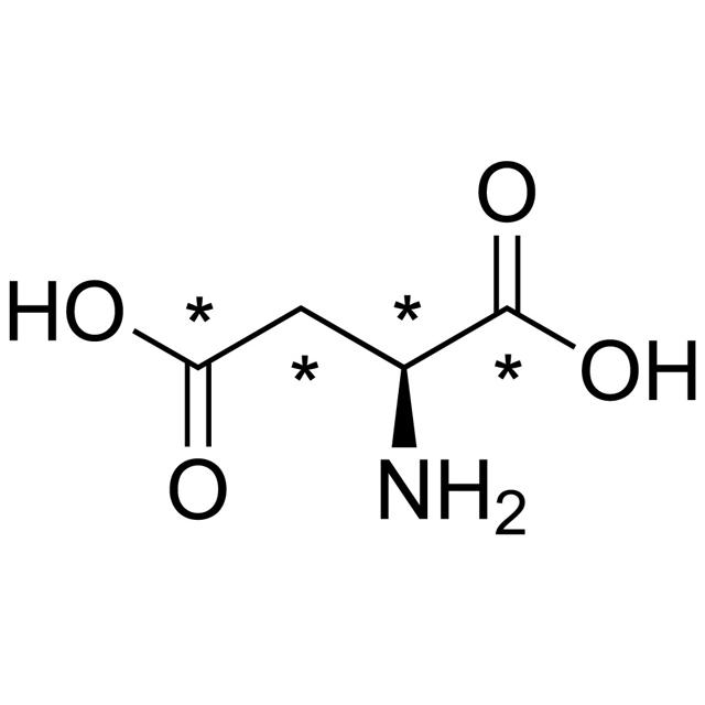 L-Aspartic acid (13C4, 99%)