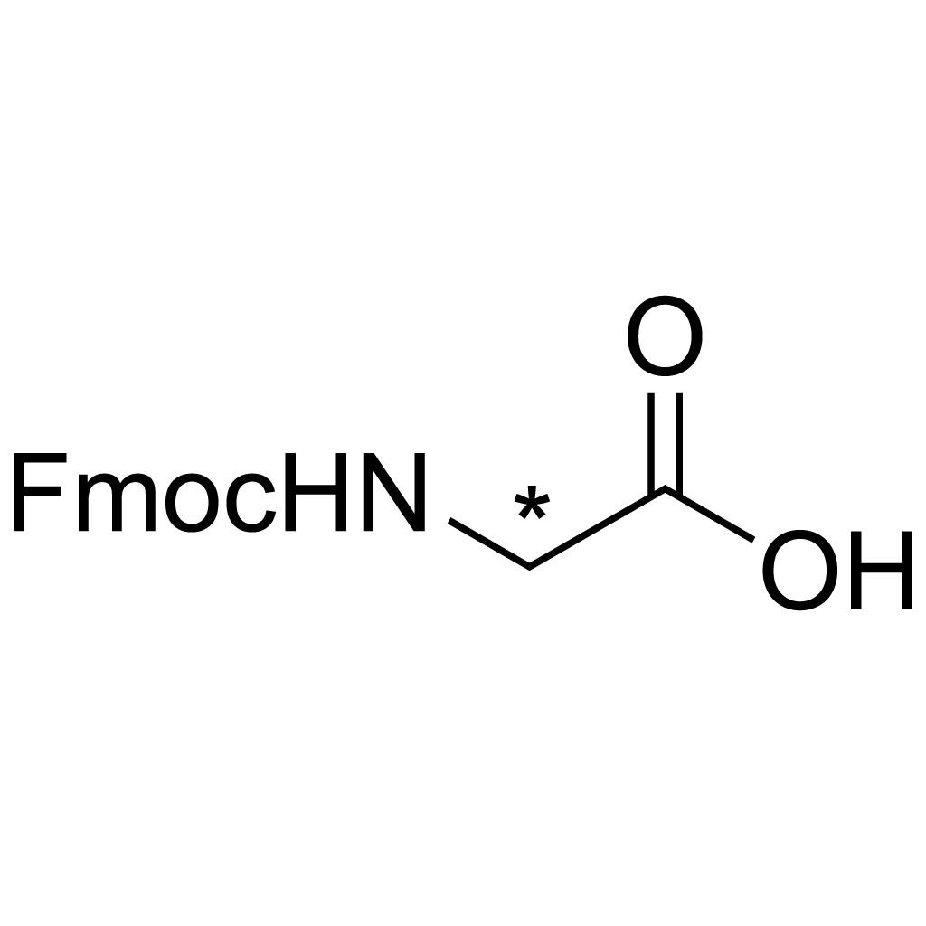 Glycine-𝑁-Fmoc (2-13C, 99%)