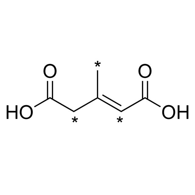 3-Methylglutaconic acid (2,4-13C2, 3-methyl-13C, 99%) 𝑐𝑖𝑠/𝑡𝑟𝑎𝑛𝑠 mix