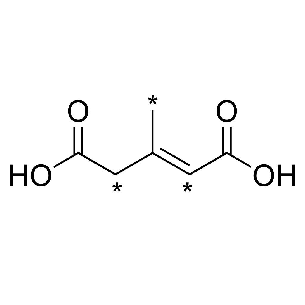 3-Methylglutaconic acid (2,4-13C2, 3-methyl-13C, 99%) ð‘ð‘–ð‘ /ð‘¡ð‘Ÿð‘Žð‘›ð‘  mix