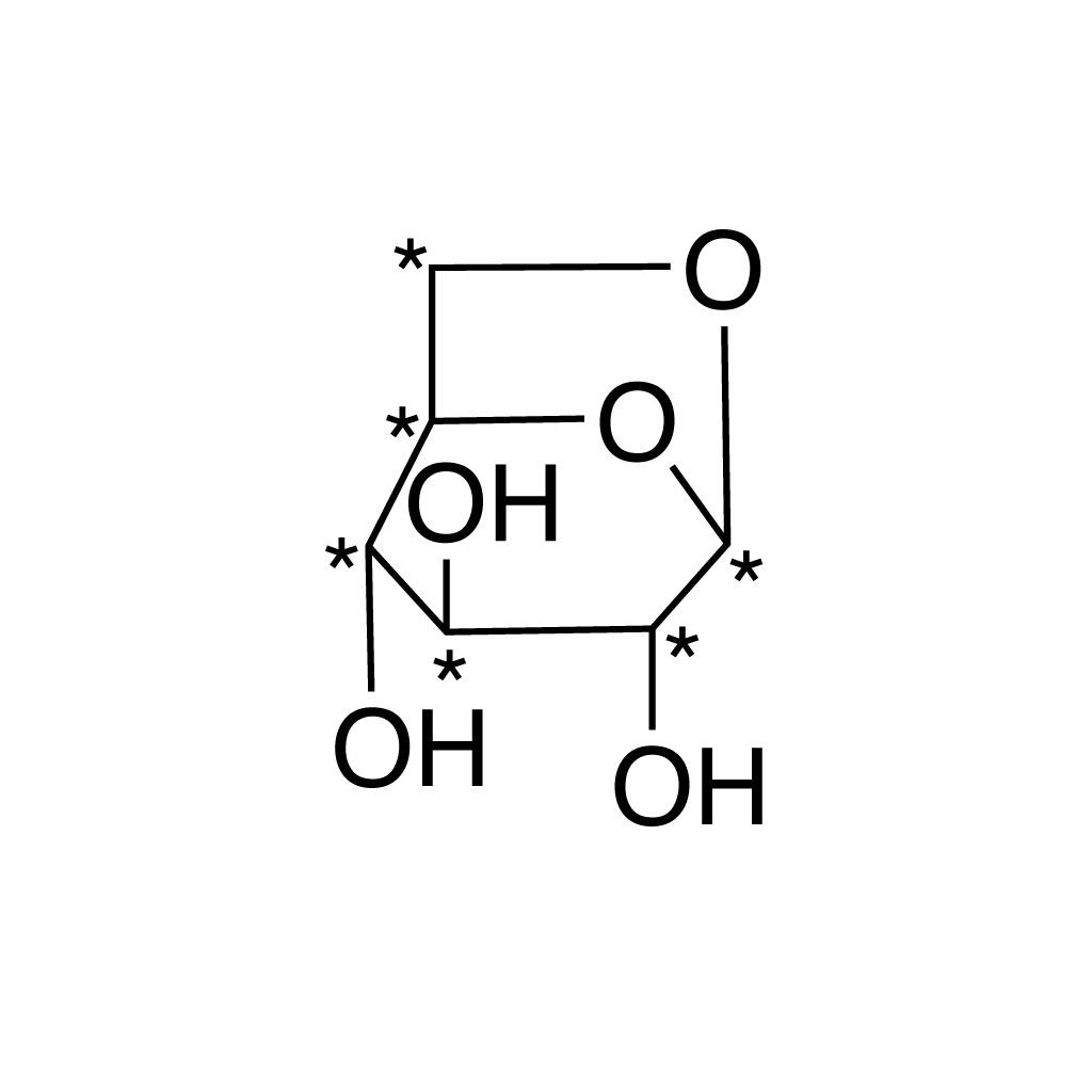 1,6-Anhydro-b-D-glucose (levoglucosan) (U-13C6, 98%) 100 Âµg/mL in DMSO