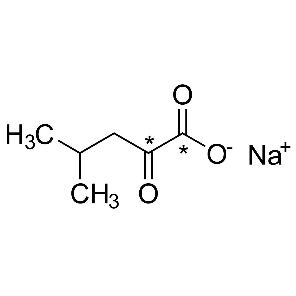 a-Ketoisocaproic acid, sodium salt (1,2-13C2, 99%)