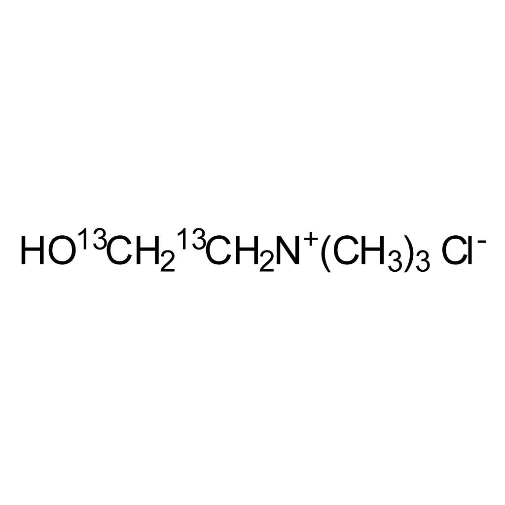 Choline chloride (1,2-13C2, 99%)