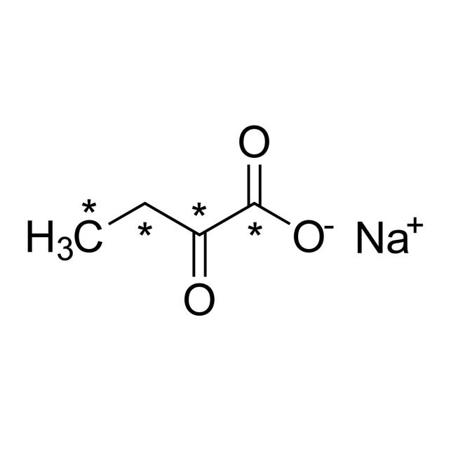 a-Ketobutyric acid, sodium salt (13C4, 98%)