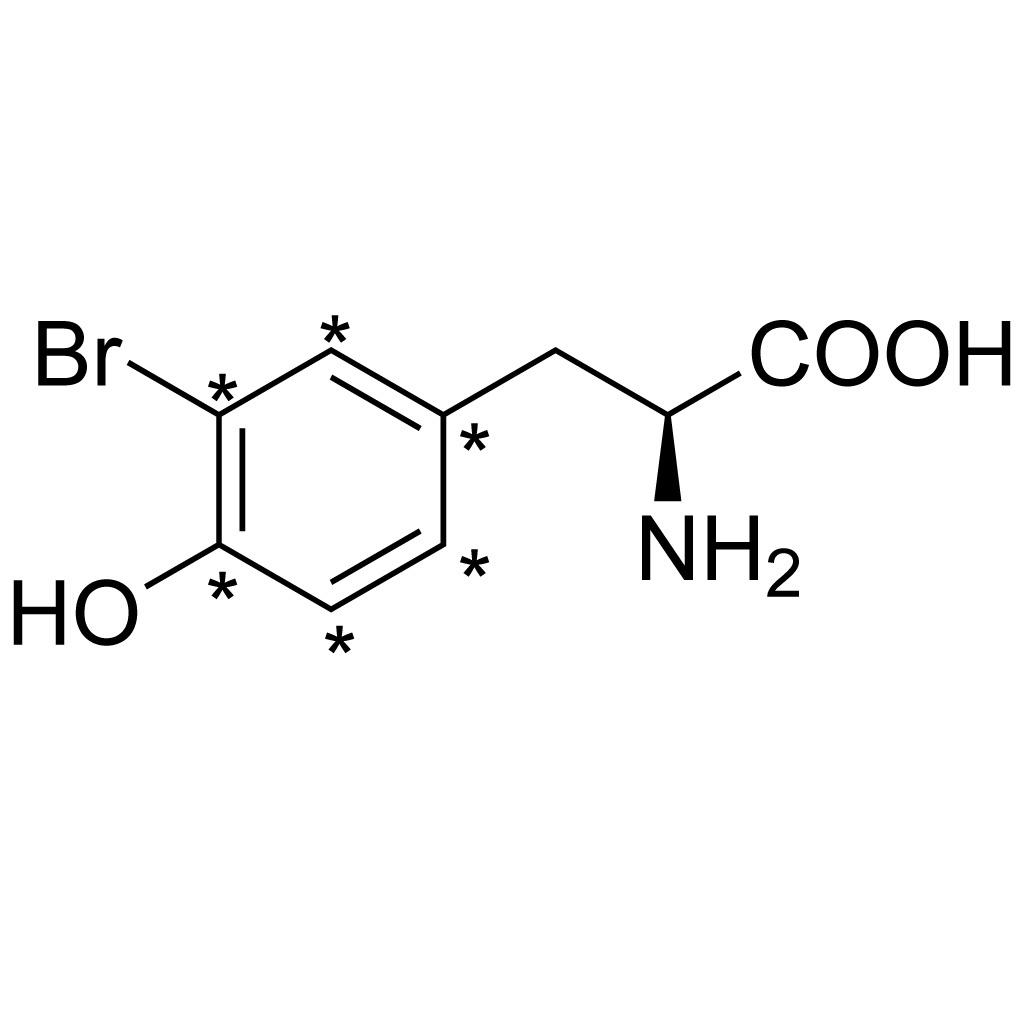 3-Bromo-L-tyrosine (ring-13C6, 99%)