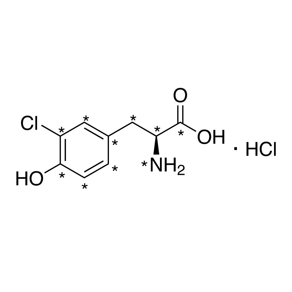 3-ChlorotyrosineÂ·HCl (13C9, 98%; 15N, 98%) CP 95%