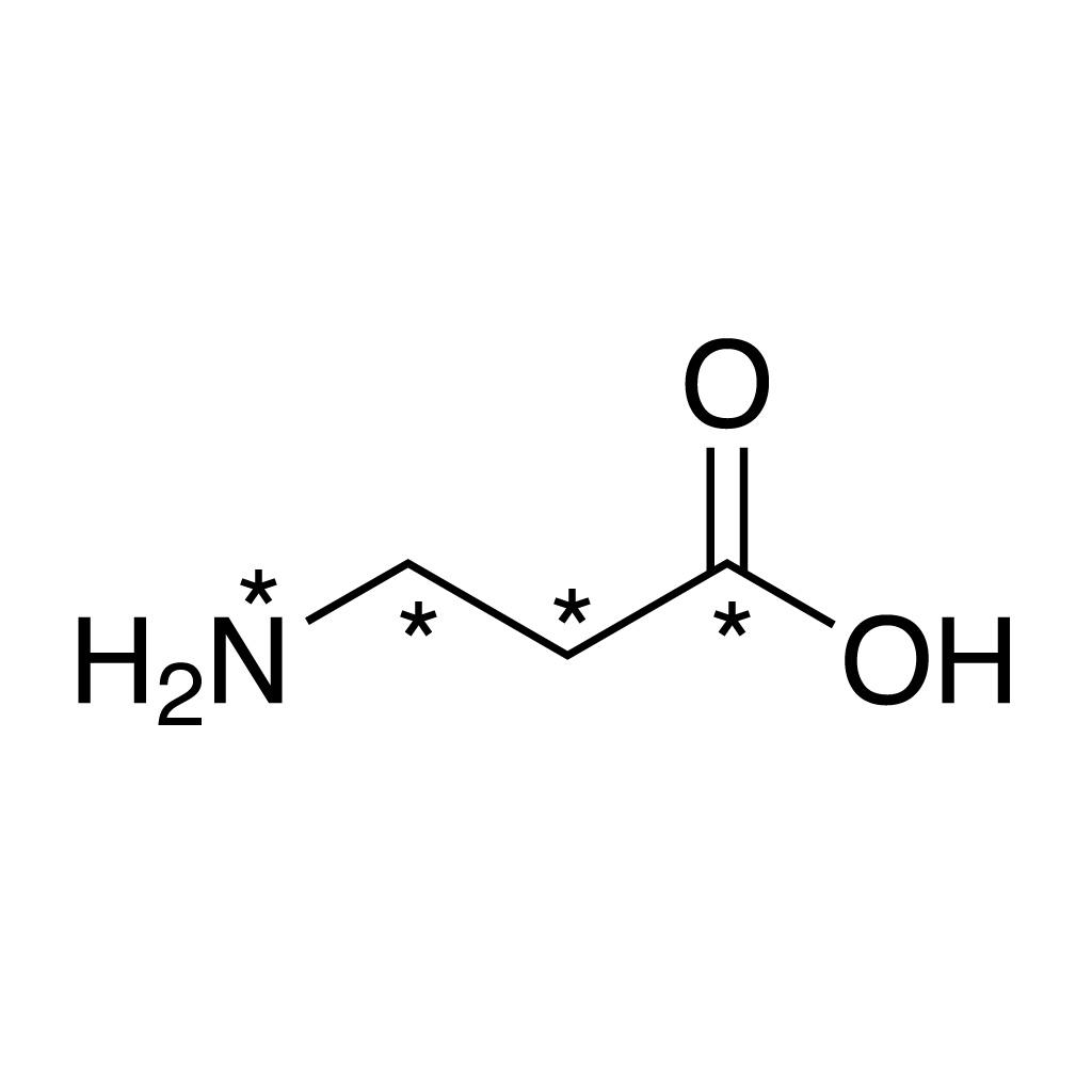 b-Alanine (13C3, 98%; 15N, 96%)