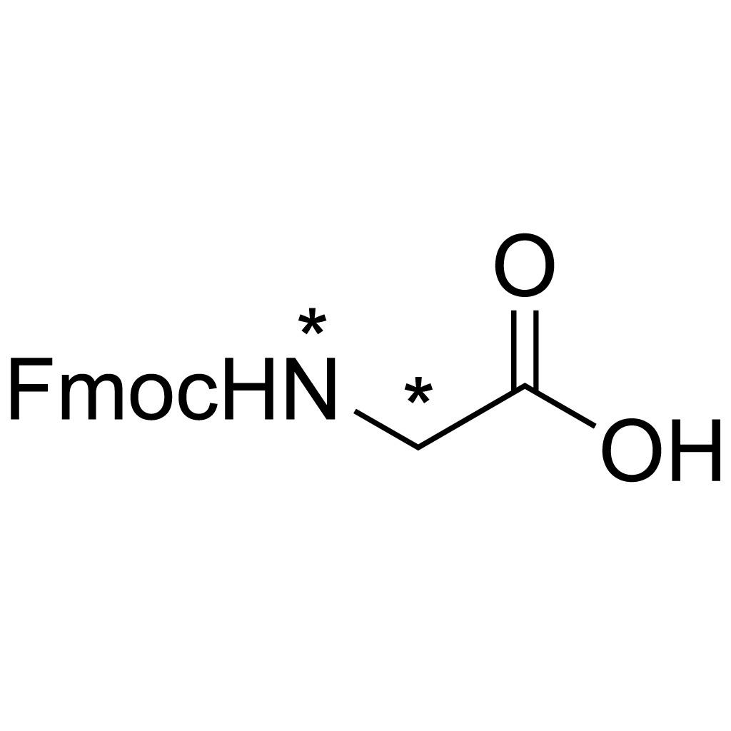 Glycine-𝑁-Fmoc (2-13C, 99%; 15N, 98%)