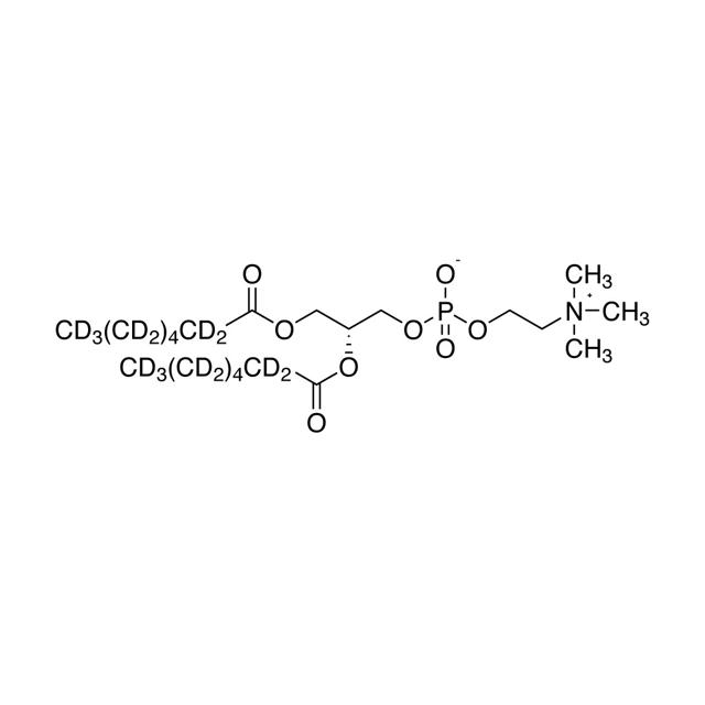1,2-Diheptanoyl-S𝑁-glycero-3-phosphocholine(DH7PC) (heptanoyl-D26, 97%; 50-60% on a carbons)