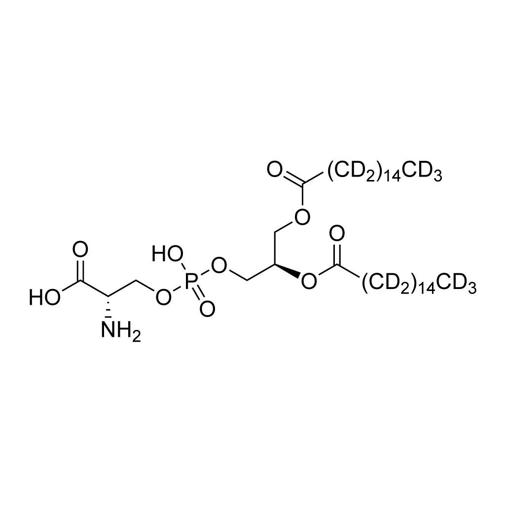 1,2-Dipalmitoyl-Sð‘-glycero-3-phosphoserine, NH4+ (dipalmitoyl-D62, 97%; 50-60% on a carbons)