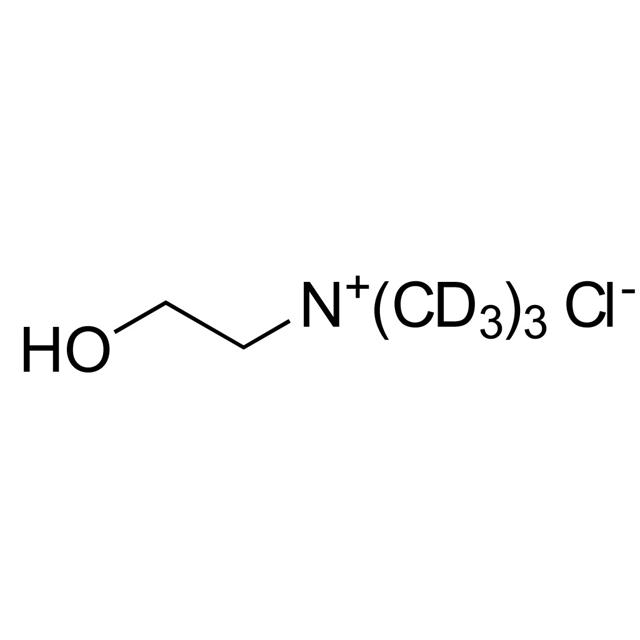 Choline chloride (trimethyl-D9, 98%)