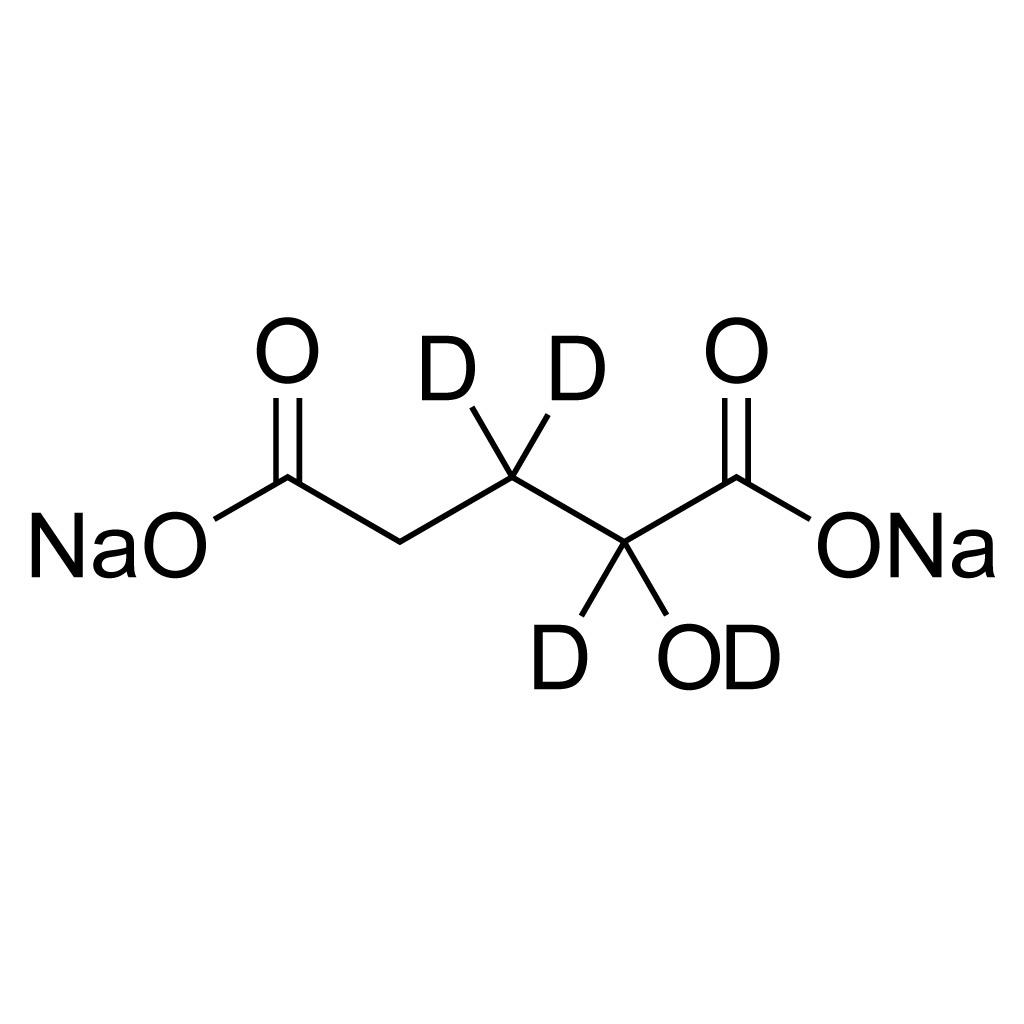 (RS)-2-Hydroxyglutaric acid, disodium salt (2,3,3-D3, OD, 98%) CP 95%