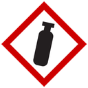 Gas under pressure